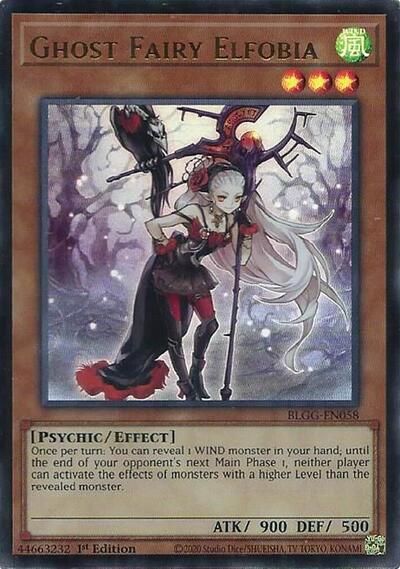 Ghost Fairy Elfobia (Ultra Rare) [BLGG-EN058-UR]