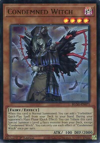 Condemned Witch (Ultra Rare) [BLGG-EN071-UR]