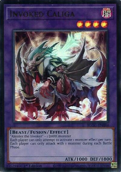 Invoked Caliga (Ultra Rare) [BLGG-EN084-UR]