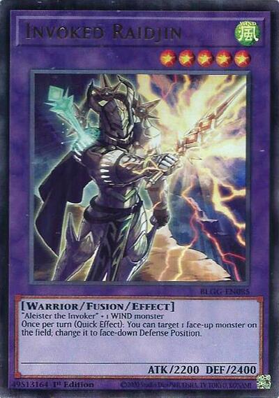 Invoked Raidjin (Ultra Rare) [BLGG-EN085-UR]