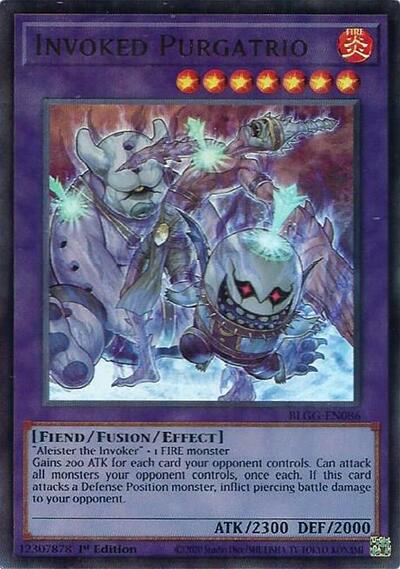 Invoked Purgatrio (Ultra Rare) [BLGG-EN086-UR]