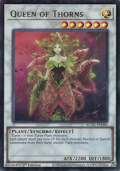 Queen of Thorns (Ultra Rare) [BLGG-EN088-UR]