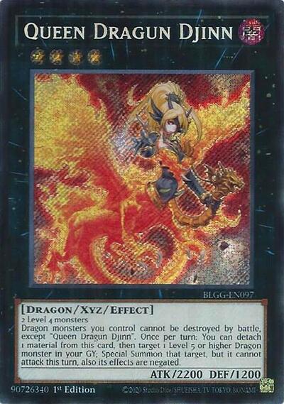 Queen Dragun Djinn (Secret Rare) [BLGG-EN097-SeR]