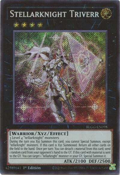 Stellarknight Triverr (Secret Rare) [BLGG-EN098-SeR]