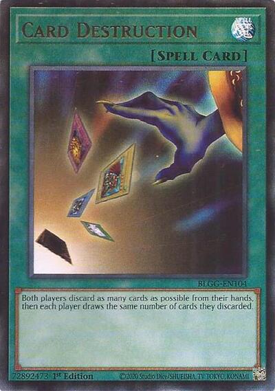 Card Destruction (Ultra Rare) [BLGG-EN104-UR]