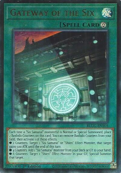 Gateway of the Six (Ultra Rare) [BLGG-EN105-UR]