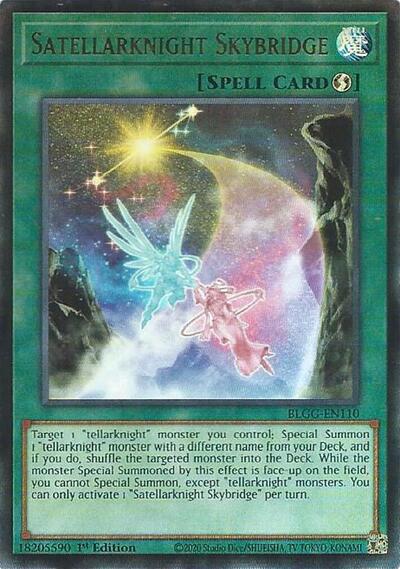 Satellarknight Skybridge (Ultra Rare) [BLGG-EN110-UR]