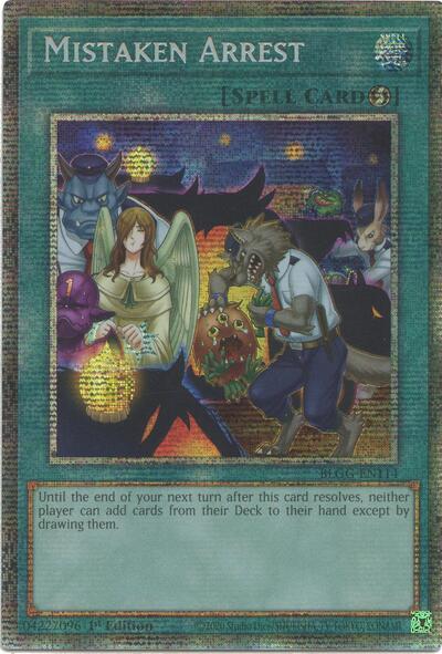 Mistaken Arrest (Starlight Rare) [BLGG-EN114-StR]