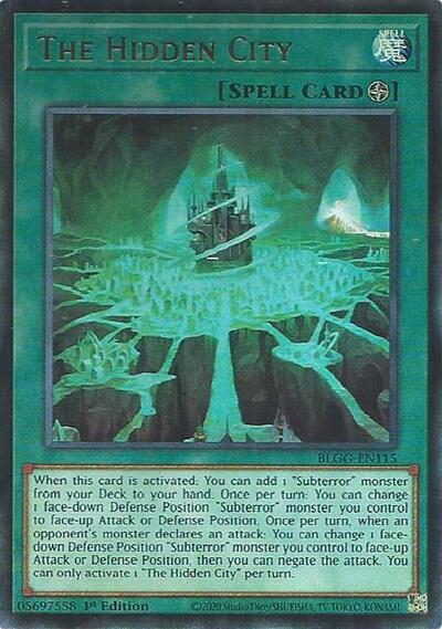 The Hidden City (Ultra Rare) [BLGG-EN115-UR]