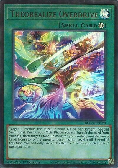 Theorealize Overdrive (Ultra Rare) [BLGG-EN128-UR]