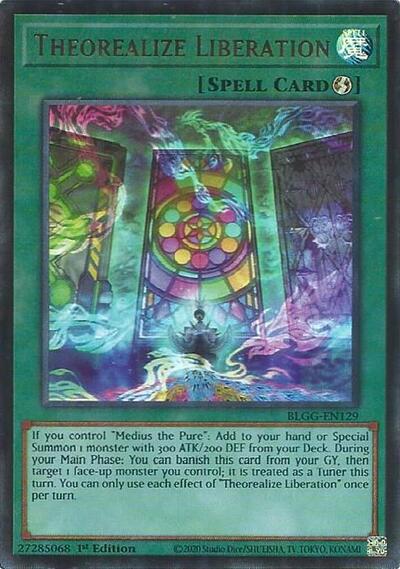 Theorealize Liberation (Ultra Rare) [BLGG-EN129-UR]
