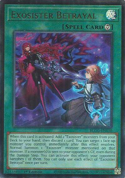 Exosister Betrayal (Ultra Rare) [BLGG-EN130-UR]