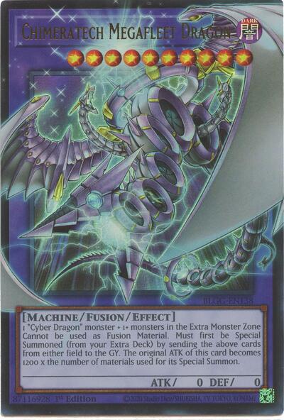 Chimeratech Megafleet Dragon (Ultra Rare) [BLGG-EN138-UR]