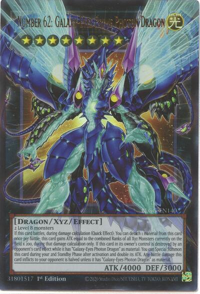 Number 62: Galaxy-Eyes Prime Photon Dragon (Ultra Rare) [BLGG-EN140-UR]
