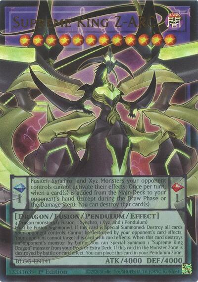 Supreme King Z-ARC (Ultra Rare) [BLGG-EN141-UR]