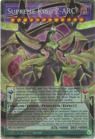 Supreme King Z-ARC (Starlight Rare) [BLGG-EN141-StR]