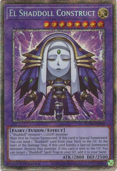 El Shaddoll Construct (Starlight Rare) [BLGG-EN006-StR]