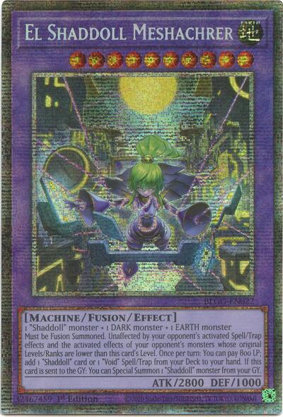 El Shaddoll Meshachrer (Starlight Rare) [BLGG-EN022-StR]