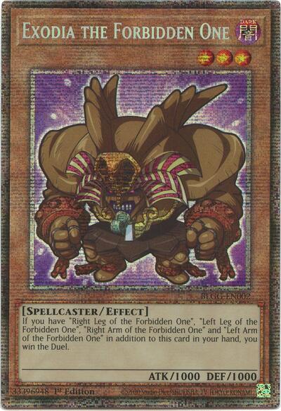 Exodia the Forbidden One (Starlight Rare) [BLGG-EN002-StR]