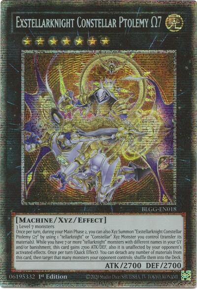 Exstellarknight Constellar Ptolemy Omega 7 (Starlight Rare) [BLGG-EN018-StR]