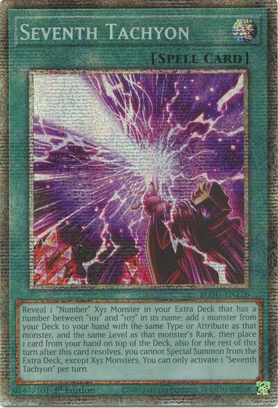 Seventh Tachyon (Starlight Rare) [BLGG-EN126-StR]