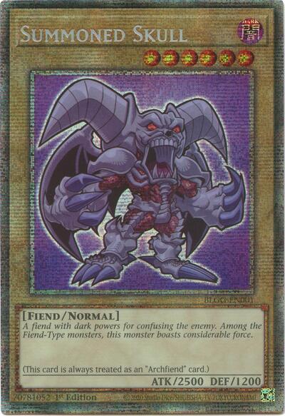 Summoned Skull (Starlight Rare) [BLGG-EN001-StR]