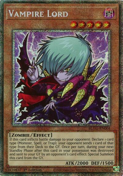 Vampire Lord (Starlight Rare) [BLGG-EN004-StR]