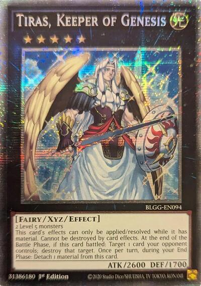 Tiras, Keeper of Genesis (Starlight Rare) [BLGG-EN094-StR]
