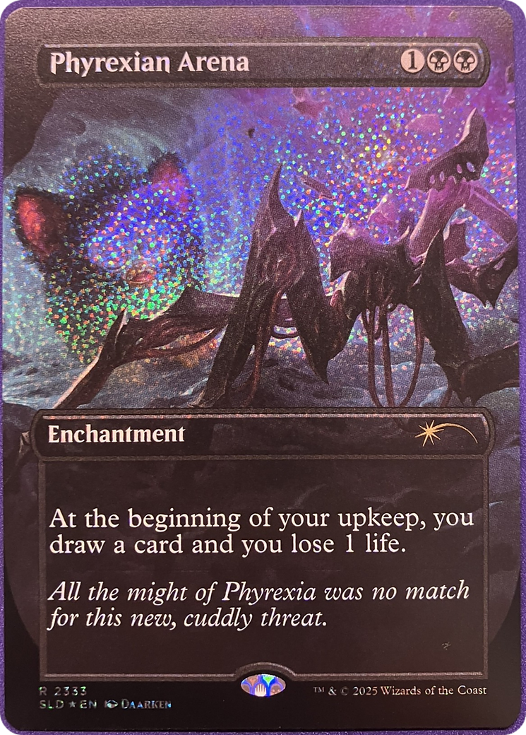 Phyrexian Arena - Borderless - Full Art [SLD-2333]