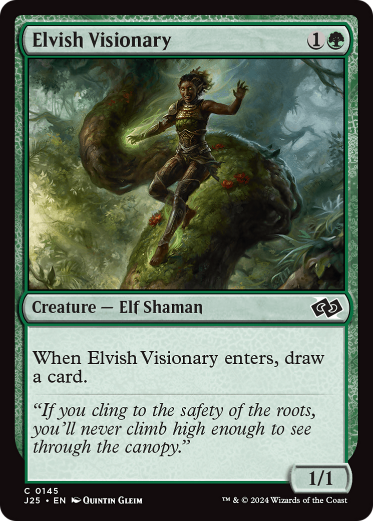 Elvish Visionary [J25-145]