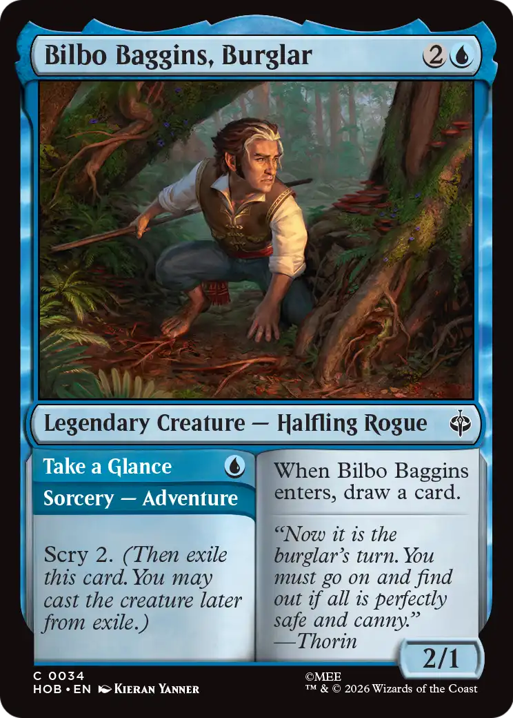 Bilbo Baggins, Burglar // Take a Glance [HOB-34]