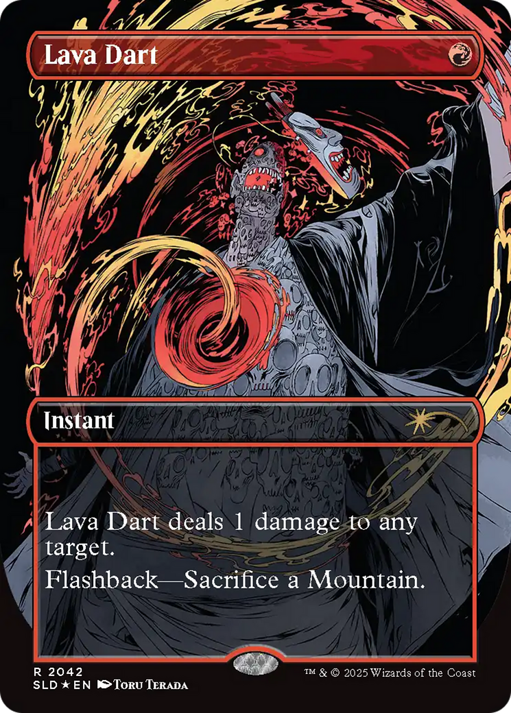 Lava Dart - Borderless - Full Art [SLD-2042]