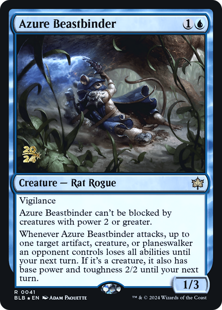 Azure Beastbinder - Prerelease Promo [PBLB-41s]
