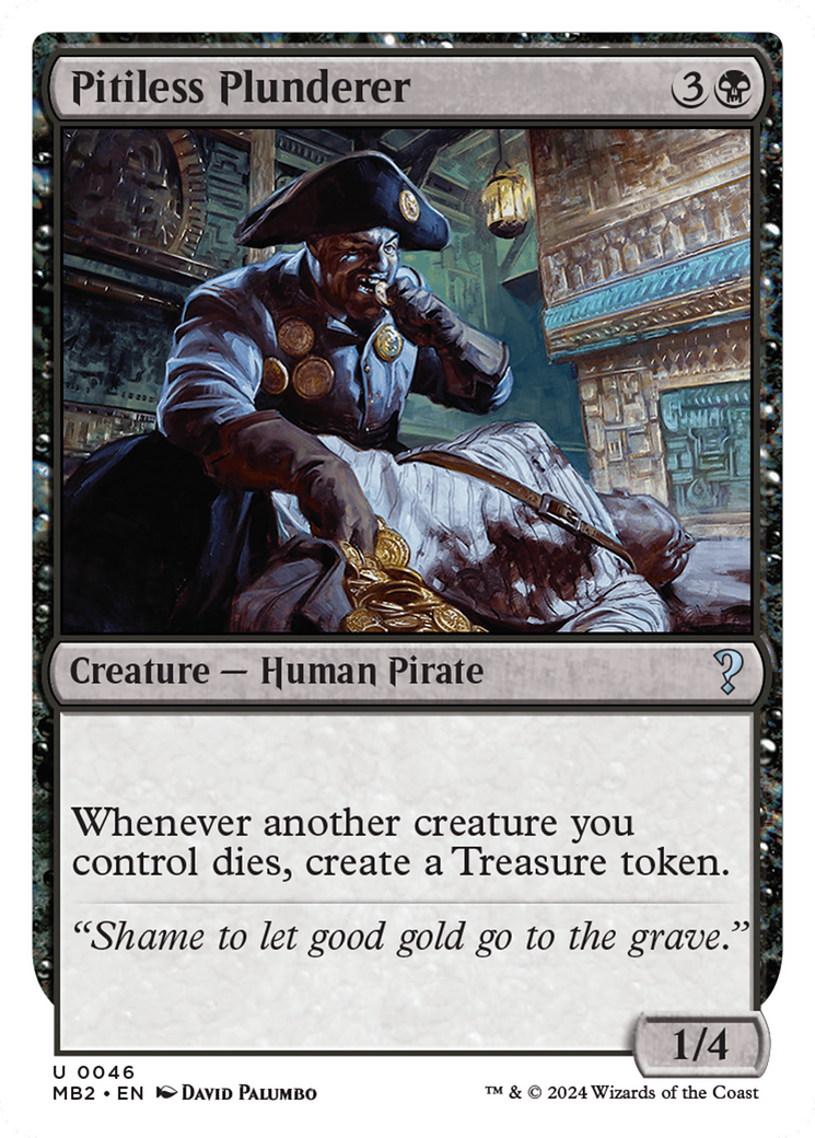 Pitiless Plunderer [MB2-46]