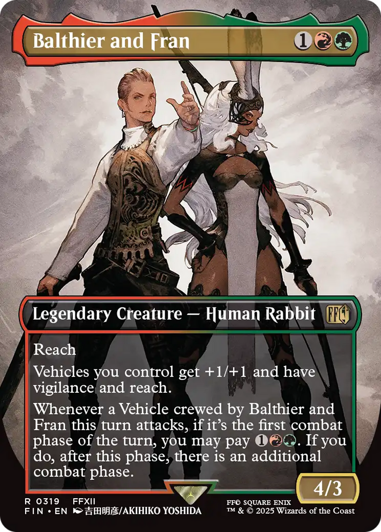 Balthier and Fran - Borderless - Full Art [FIN-319]