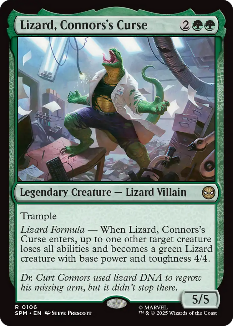 Lizard, Connors's Curse [SPM-106]