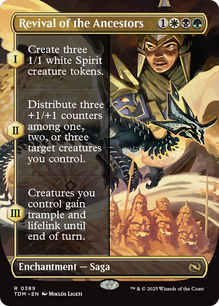 Revival of the Ancestors - Borderless - Full Art [TDM-389]