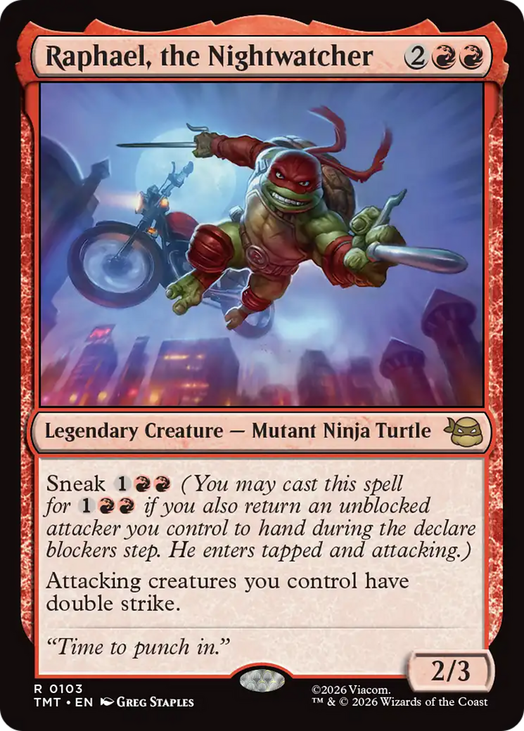 Raphael, the Nightwatcher [TMT-103]