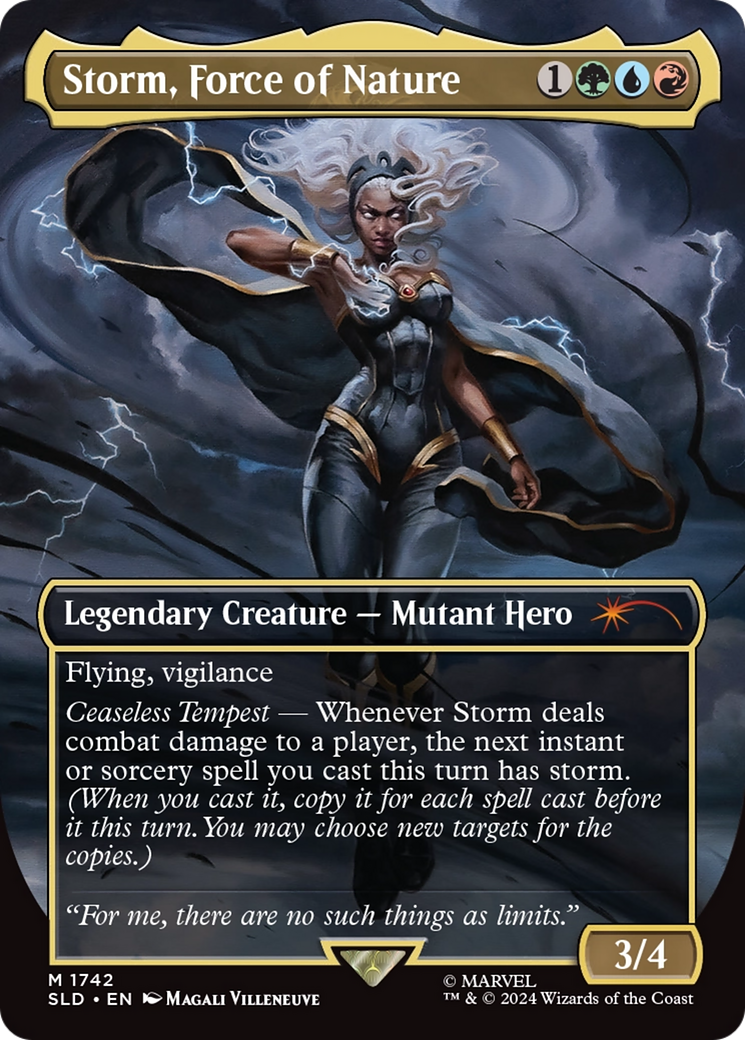 Storm, Force of Nature - Borderless - Full Art [SLD-1742]