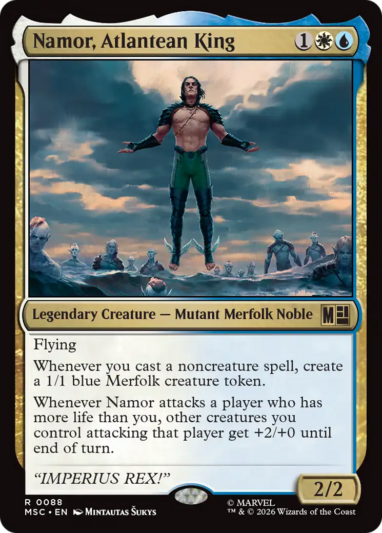 Namor, Atlantean King [MSC-88]