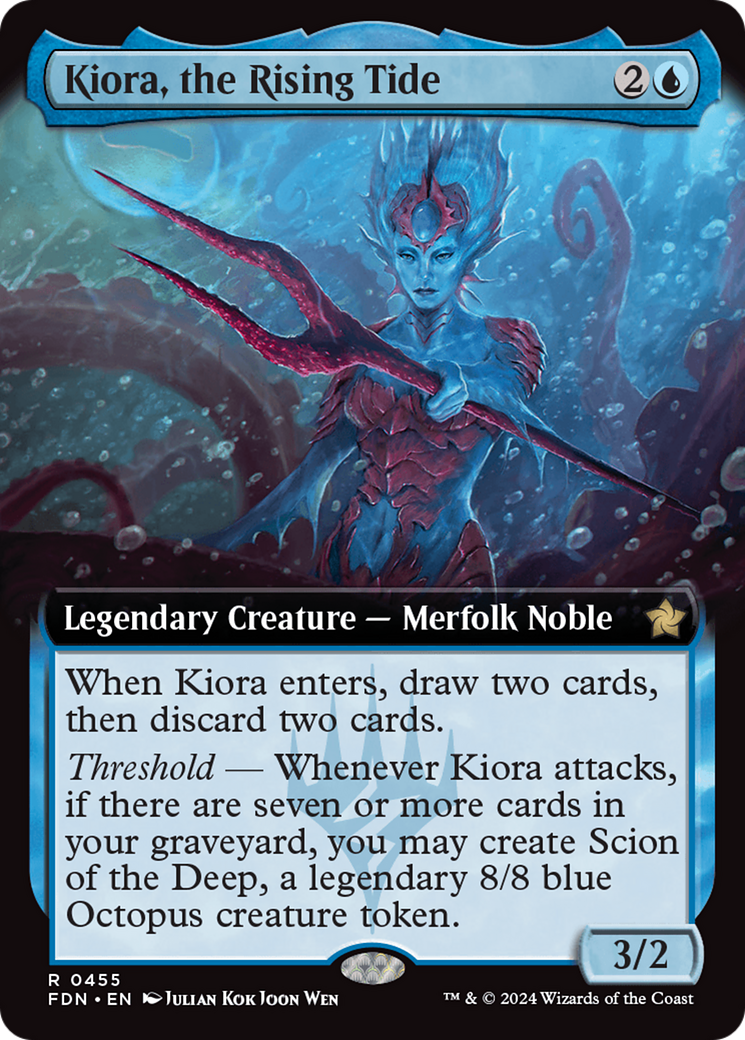Kiora, the Rising Tide - Extended Art [FDN-455]