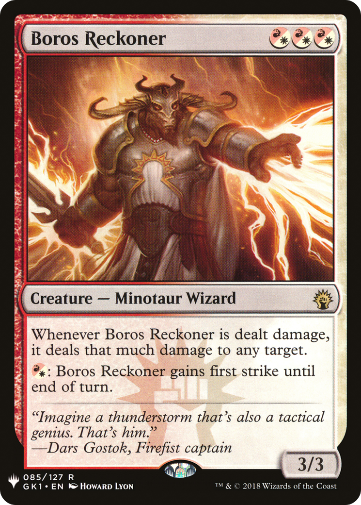Boros Reckoner [PLST-GK1-85]