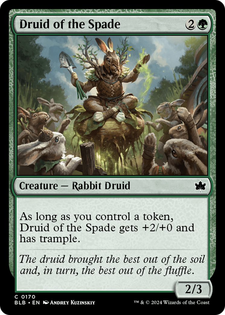 Druid of the Spade [BLB-170]
