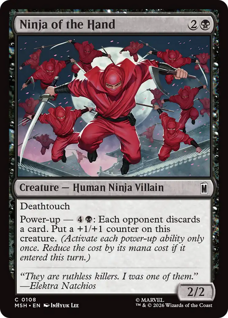 Ninja of the Hand [MSH-108]