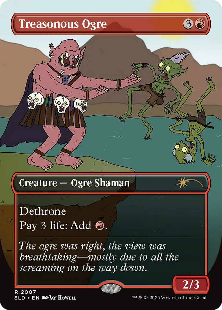 Treasonous Ogre - Borderless - Full Art [SLD-2007]