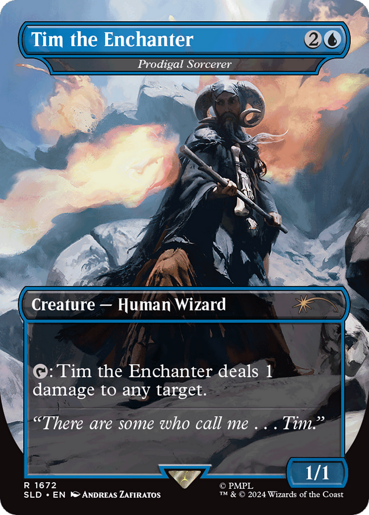 Prodigal Sorcerer - Borderless - Full Art [SLD-1672]