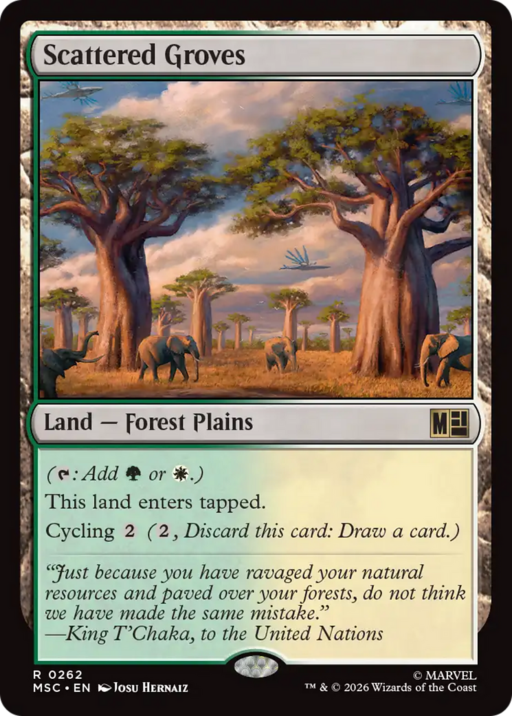 Scattered Groves [MSC-262]