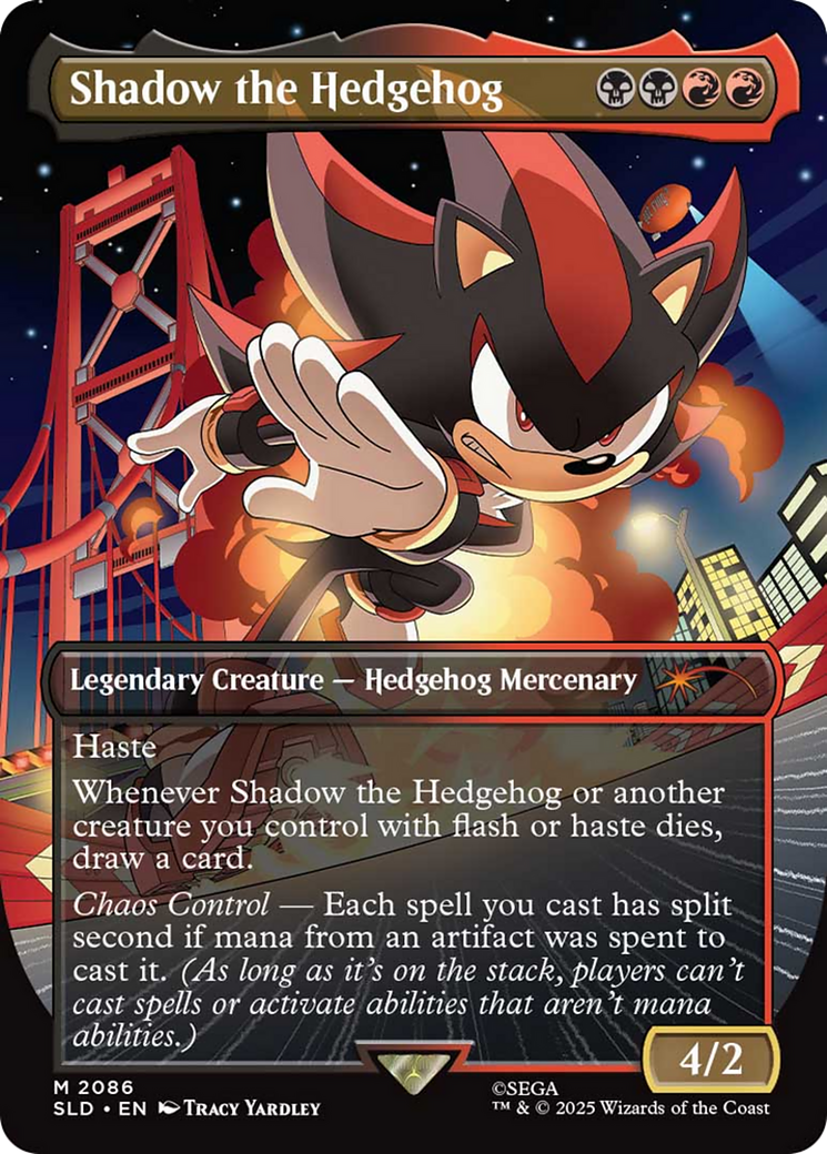 Shadow the Hedgehog - Borderless - Full Art [SLD-2086]