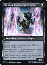 Zenos yae Galvus // Shinryu, Transcendent Rival - Prerelease Promo [PFIN-127s]