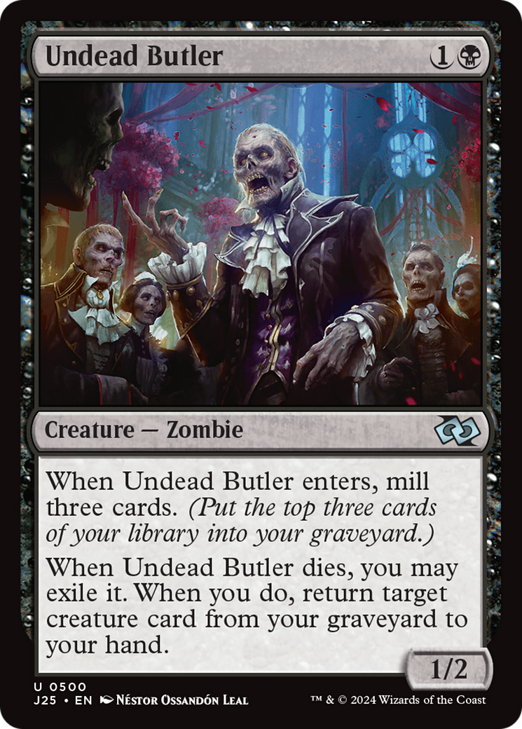 Undead Butler [J25-500]
